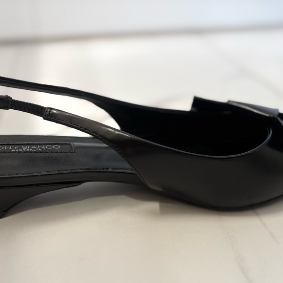 Tony Bianco black slingback heels - Picture 5 of 6